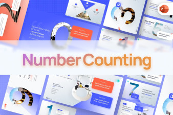 Number Counting PowerPoint Template